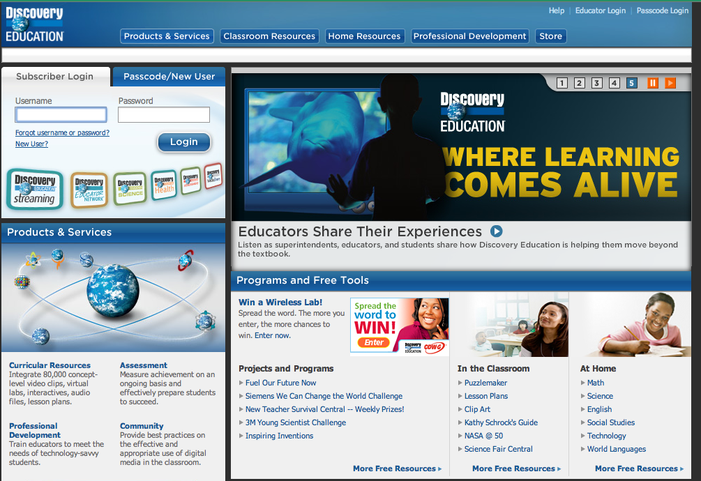 Welcome to discovery education | digital textbooks and 