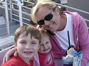 Brock Bridget and I enjoying Seaworld