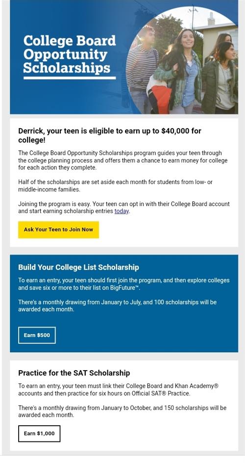 CB scholarship