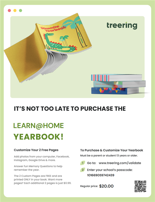 Yearbook Flyer