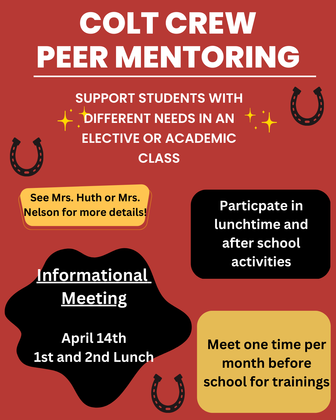 Colt Crew Peer Mentoring