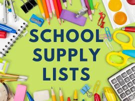  School supply lists