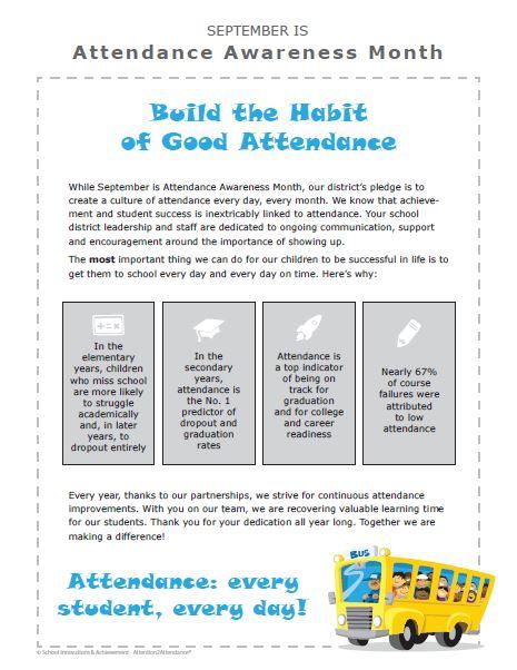 Attendance Awareness Month 