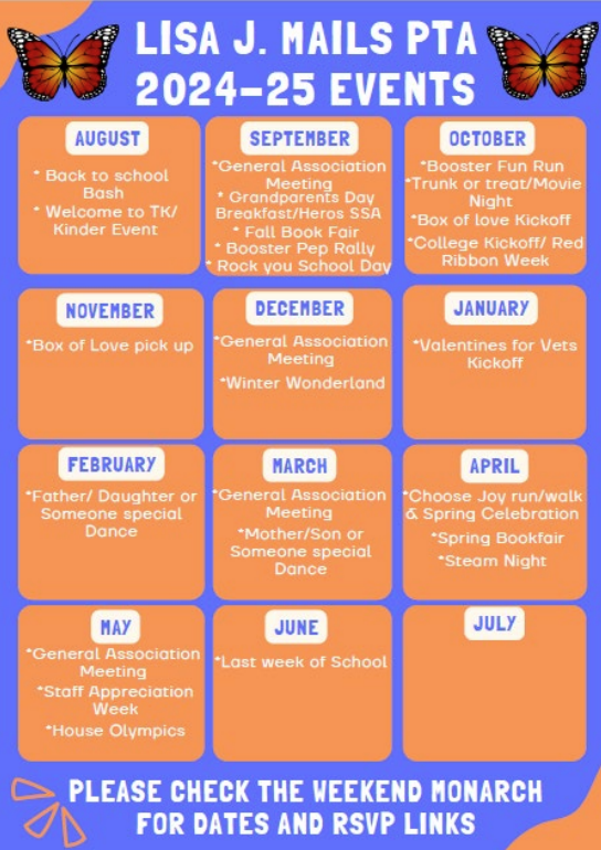 24-25 PTA Events