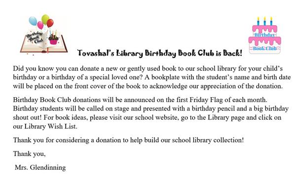 bday book club 