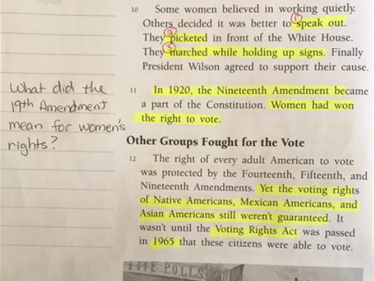 Annotating